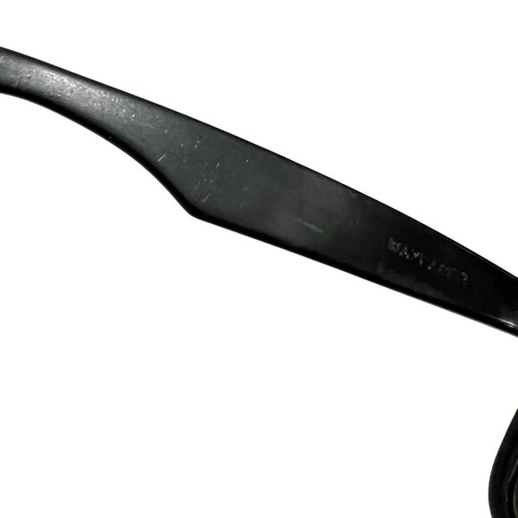 Vtg B&L Ray-Ban Wayfarer 5022 Black G-15 Glass Lenses USA Made Sunglasses - Picture 13 of 14